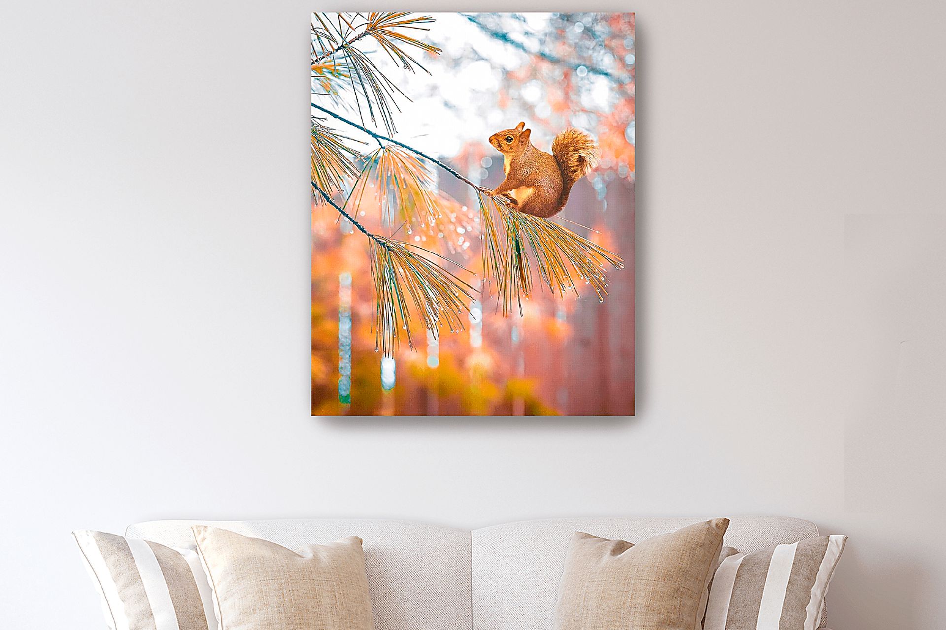 Kids Baby Squirrel I Brown Artwork - Image 2