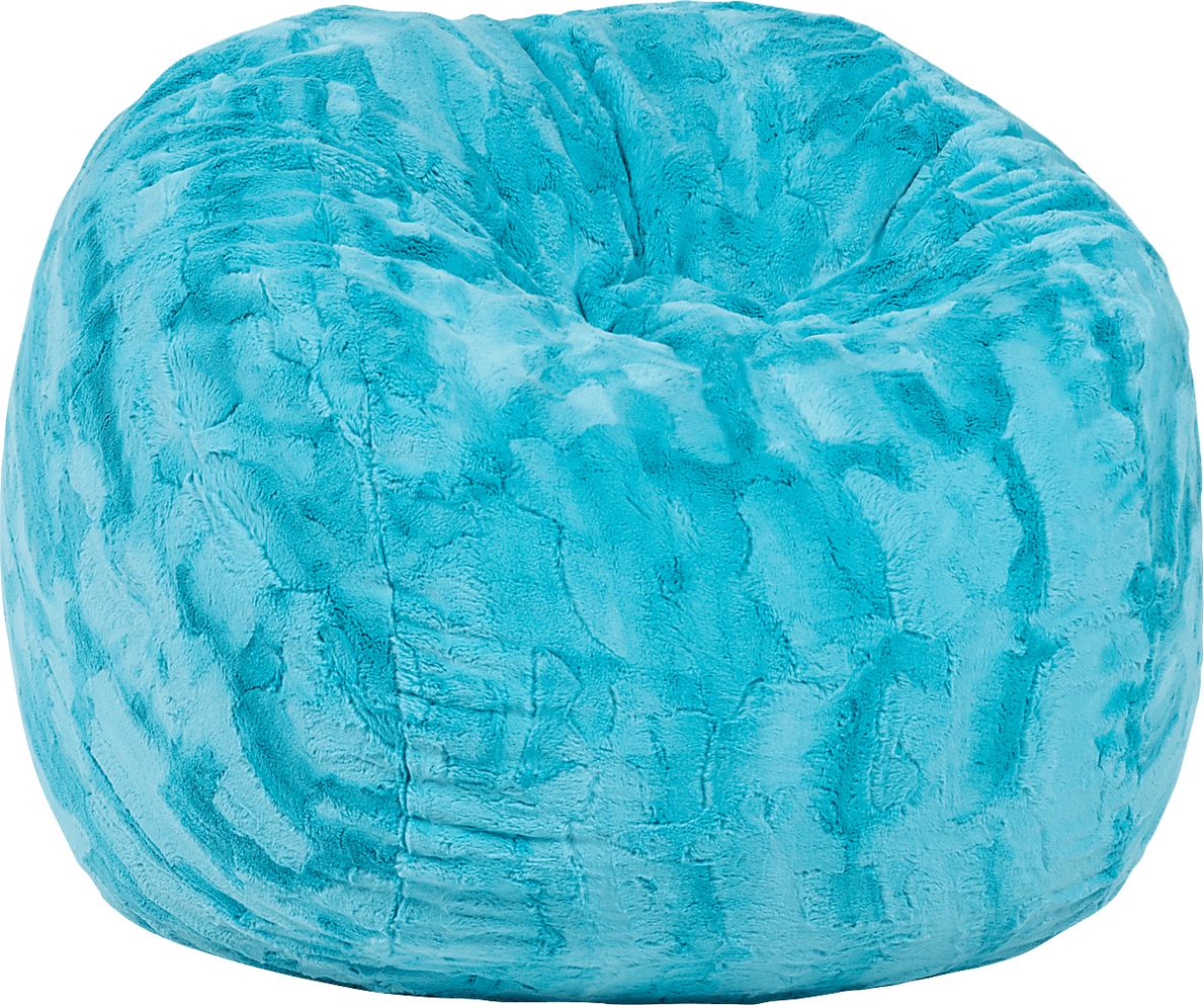 Kids Baigo Blue Bean Bag Chair