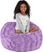 Kids Baigo Purple Bean Bag Chair