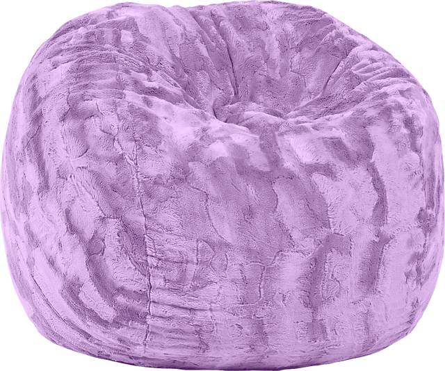 Kids Baigo Purple Bean Bag Chair - Thumbnail - Image 1