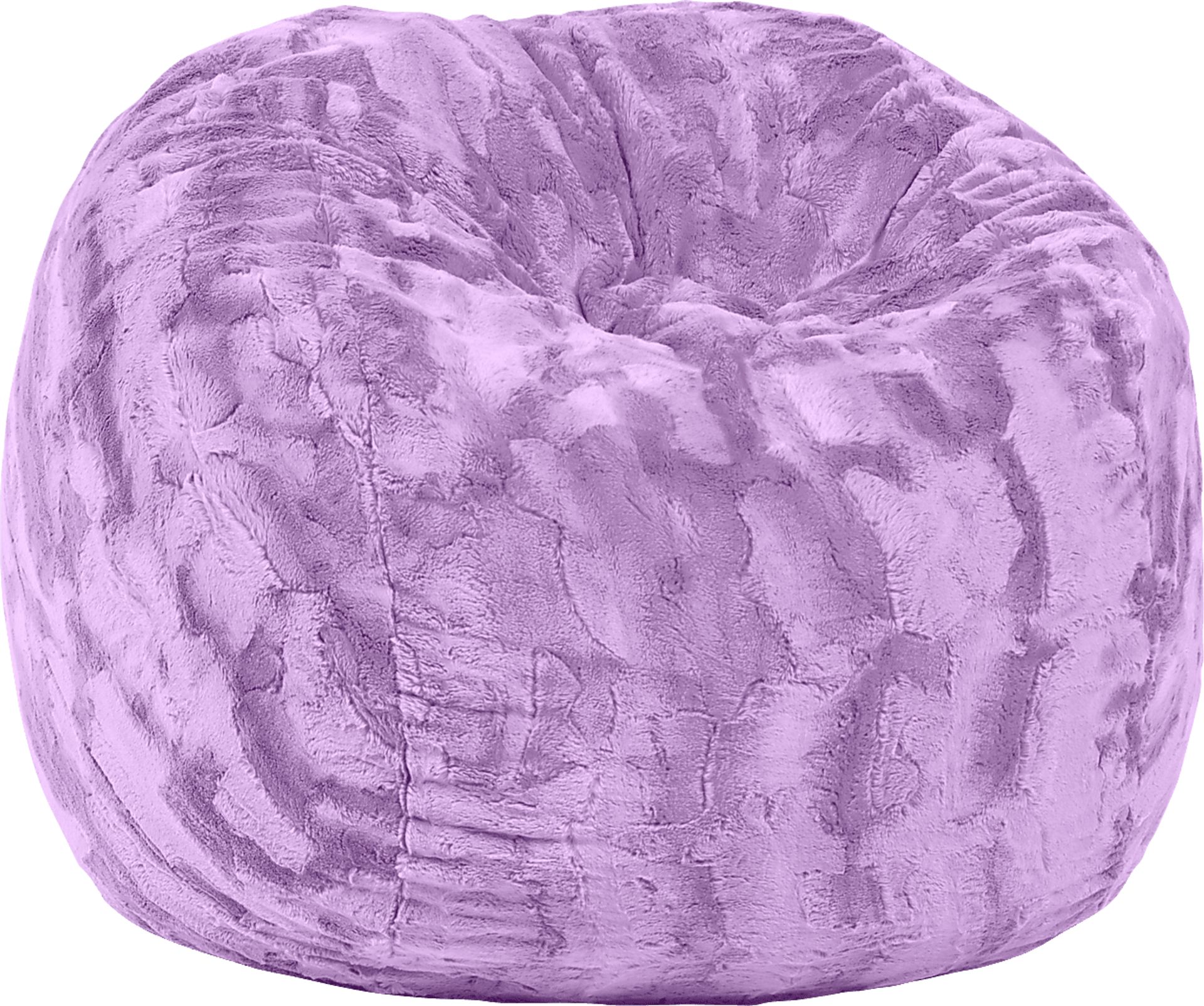 Kids Baigo Purple Bean Bag Chair - Image 1