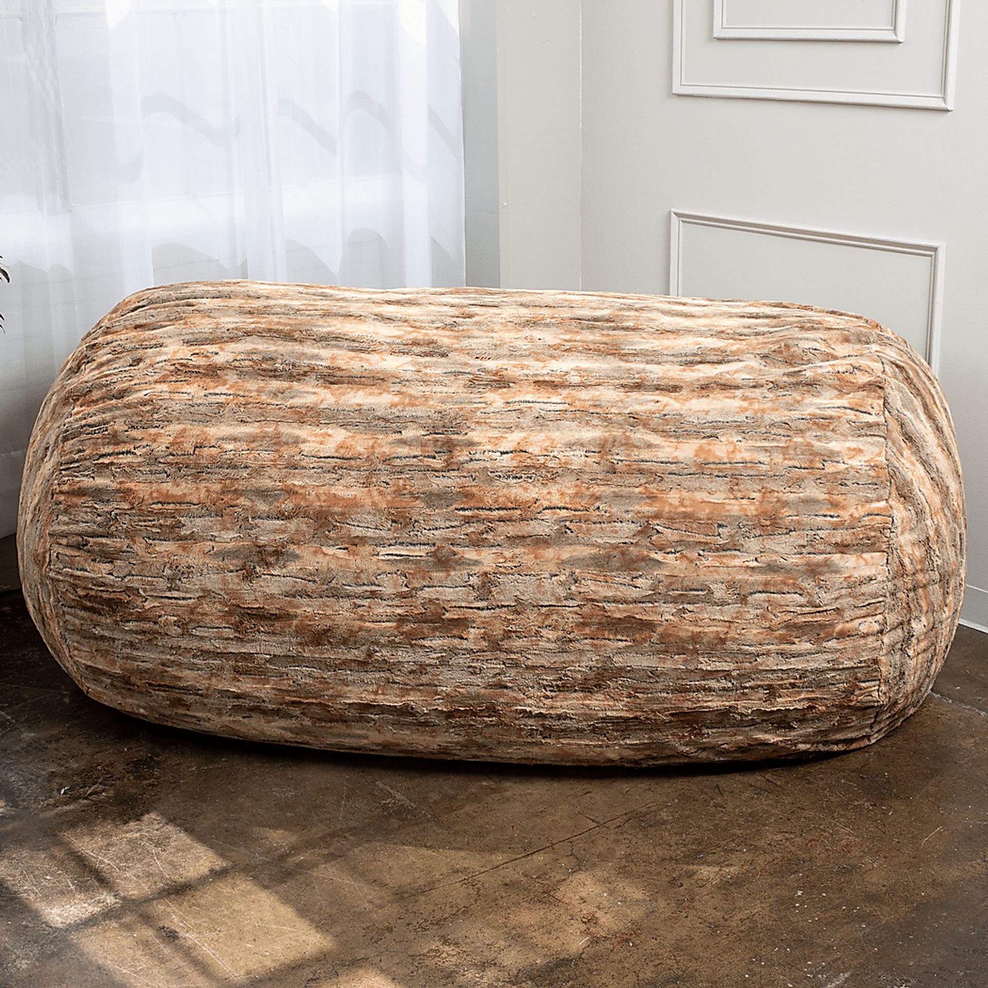 Kids Balcuotha Red Bean Bag Lounger - Image 2