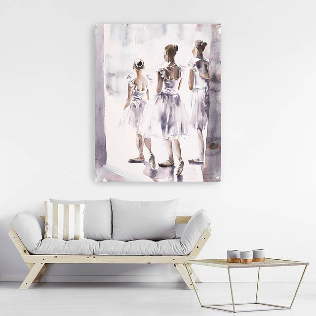 Kids Ballet Class White Artwork - Thumbnail - Image 2
