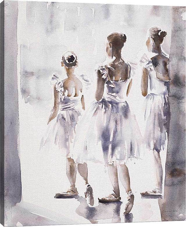 Kids Ballet Class White Artwork - Thumbnail - Image 3