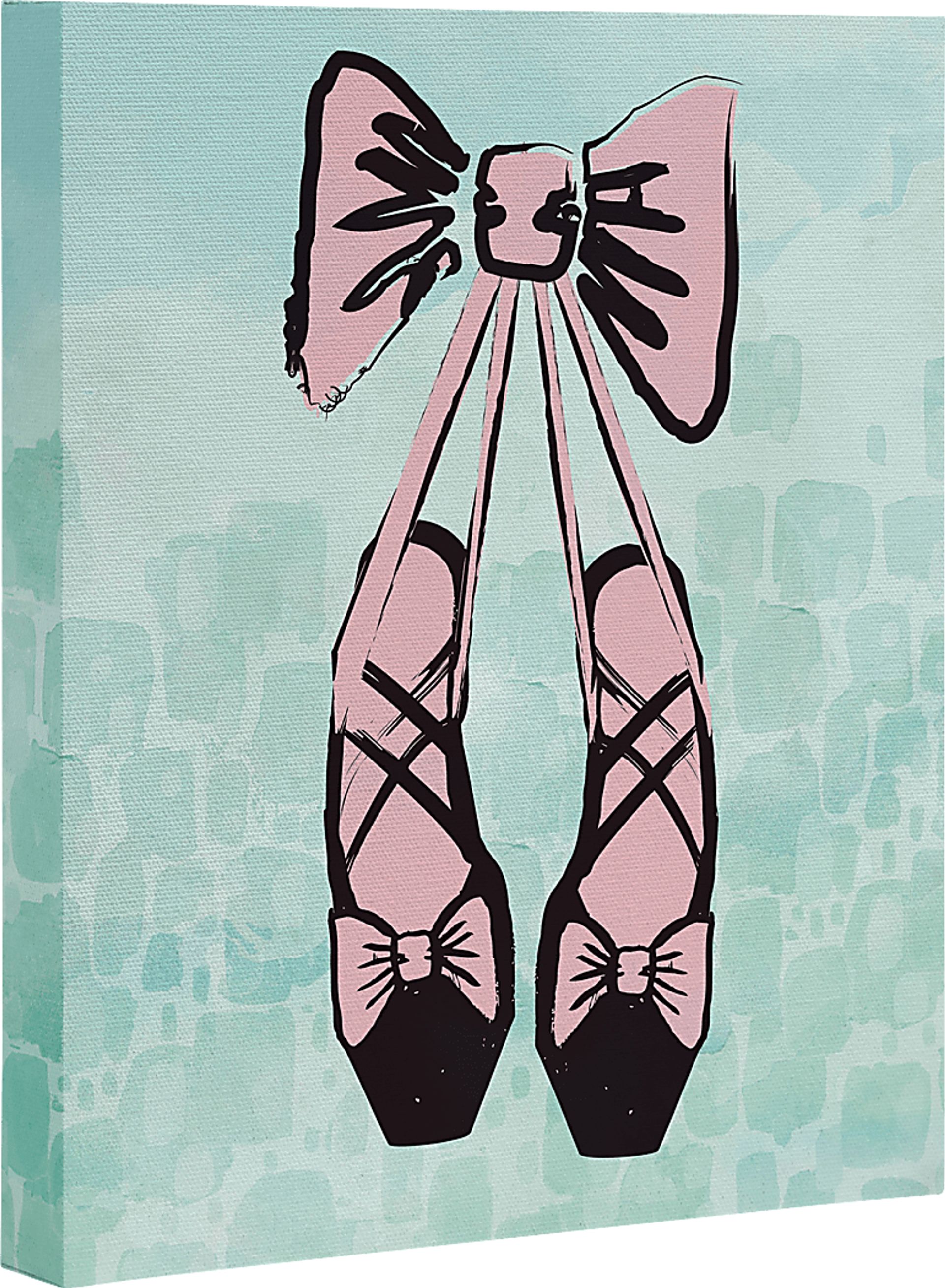 Kids Ballet Princess I Blue Artwork - Image 1