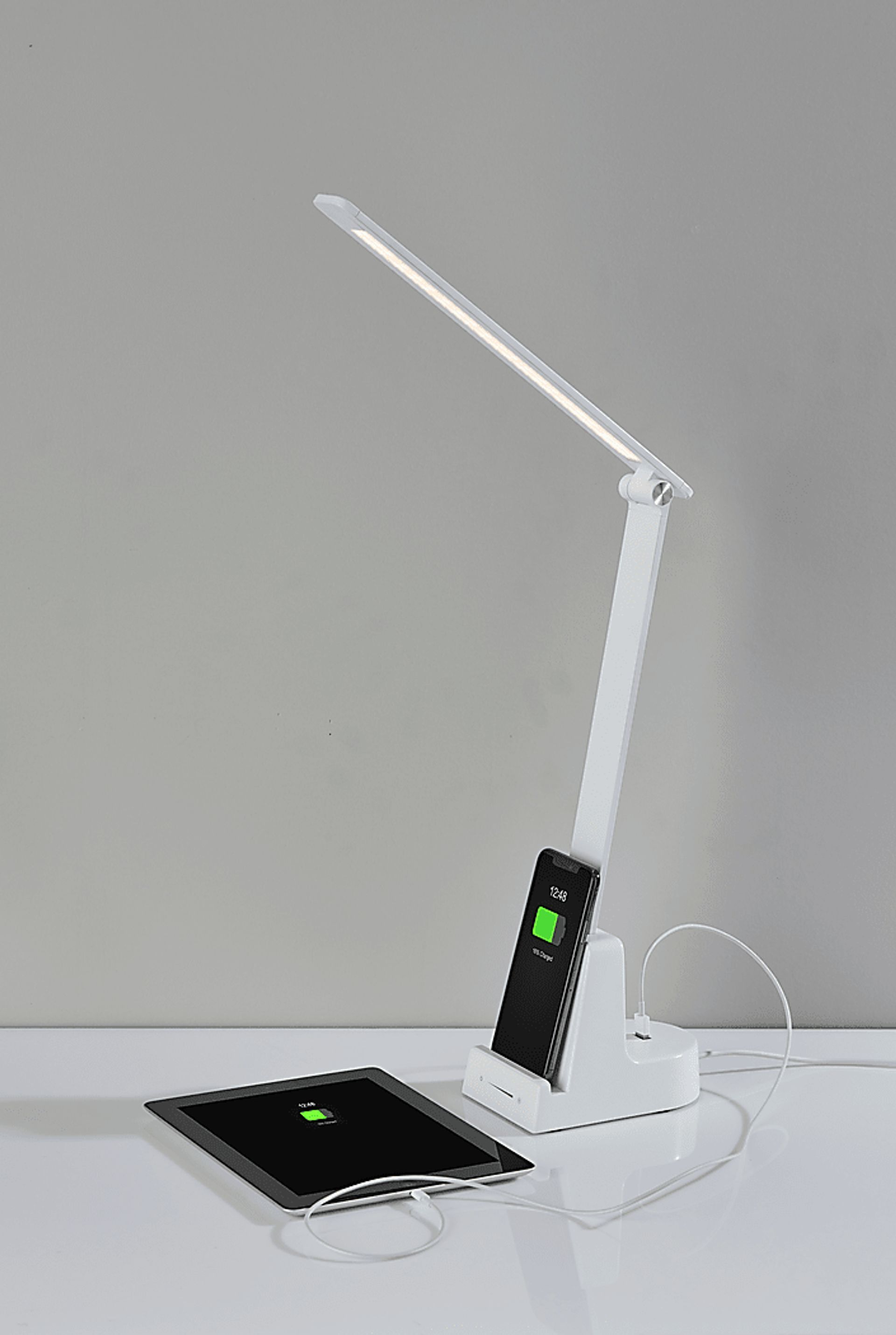 Kids Balzar White Table Lamp - Image 3