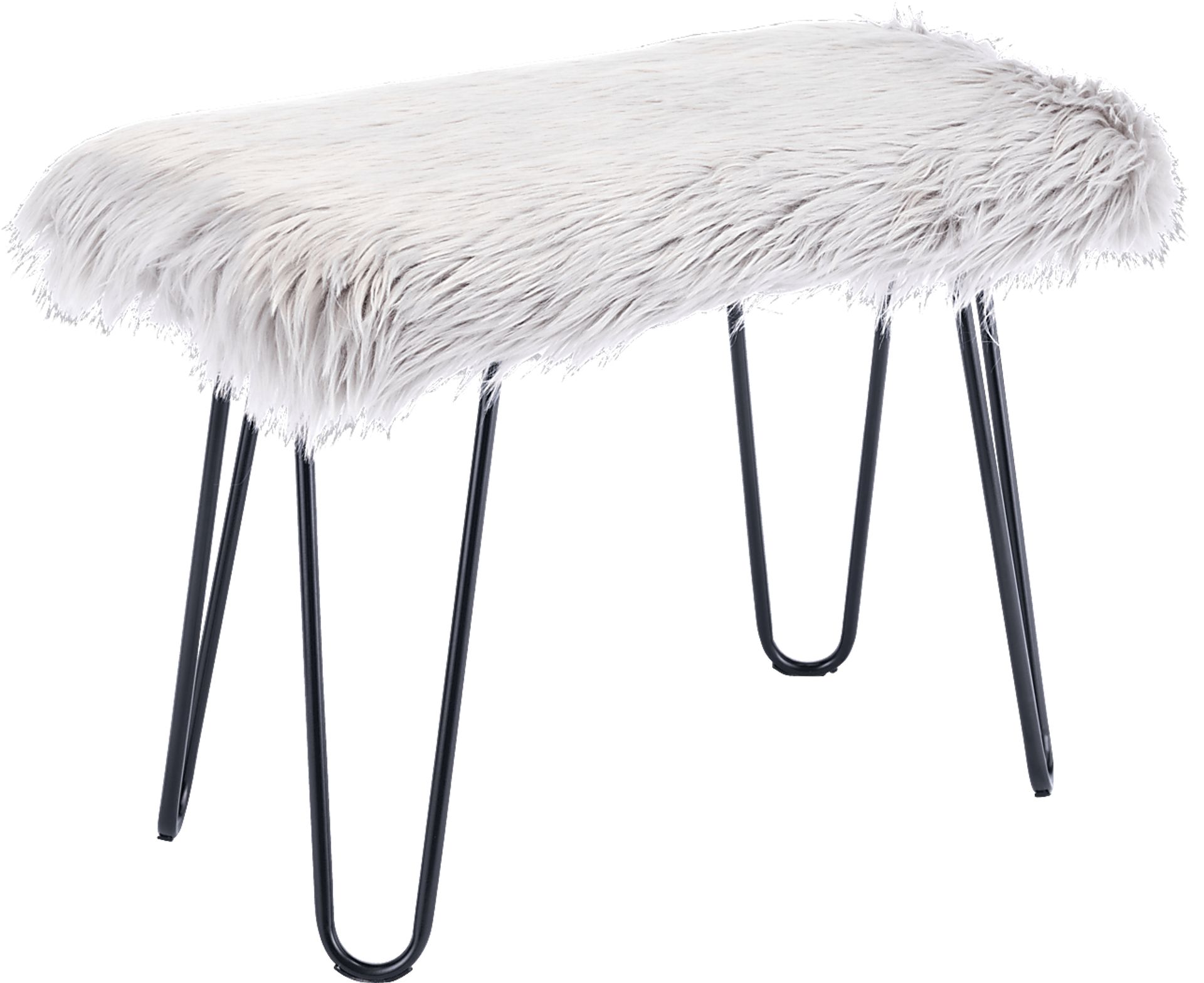 Kids Banchory Gray Accent Bench - Image 1