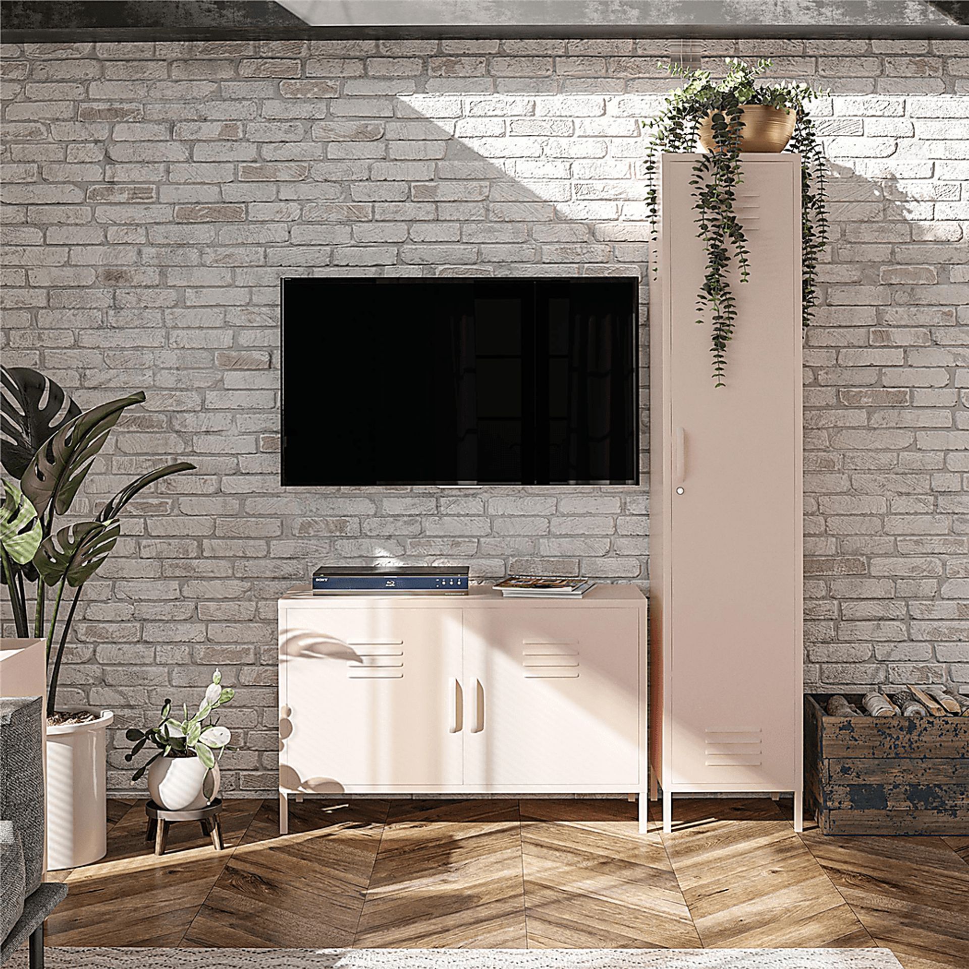 Kids Barhill Pink Storage Locker - Image 7