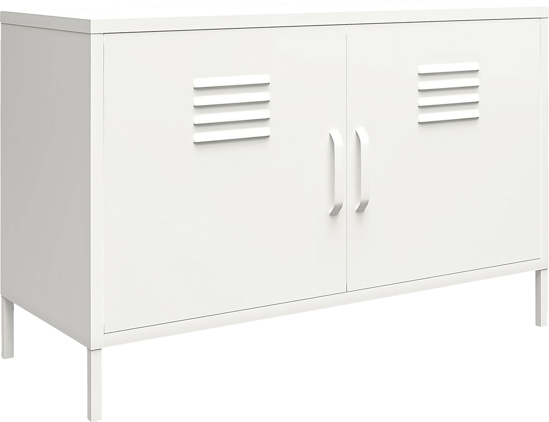 Kids Barhill White Storage Locker - Image 1