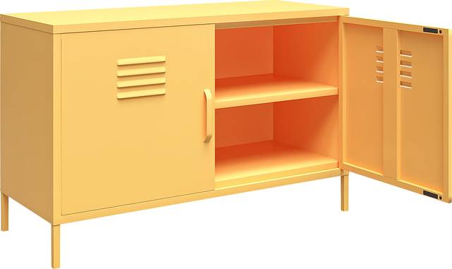 Kids Barhill Yellow Storage Locker - Thumbnail - Image 3