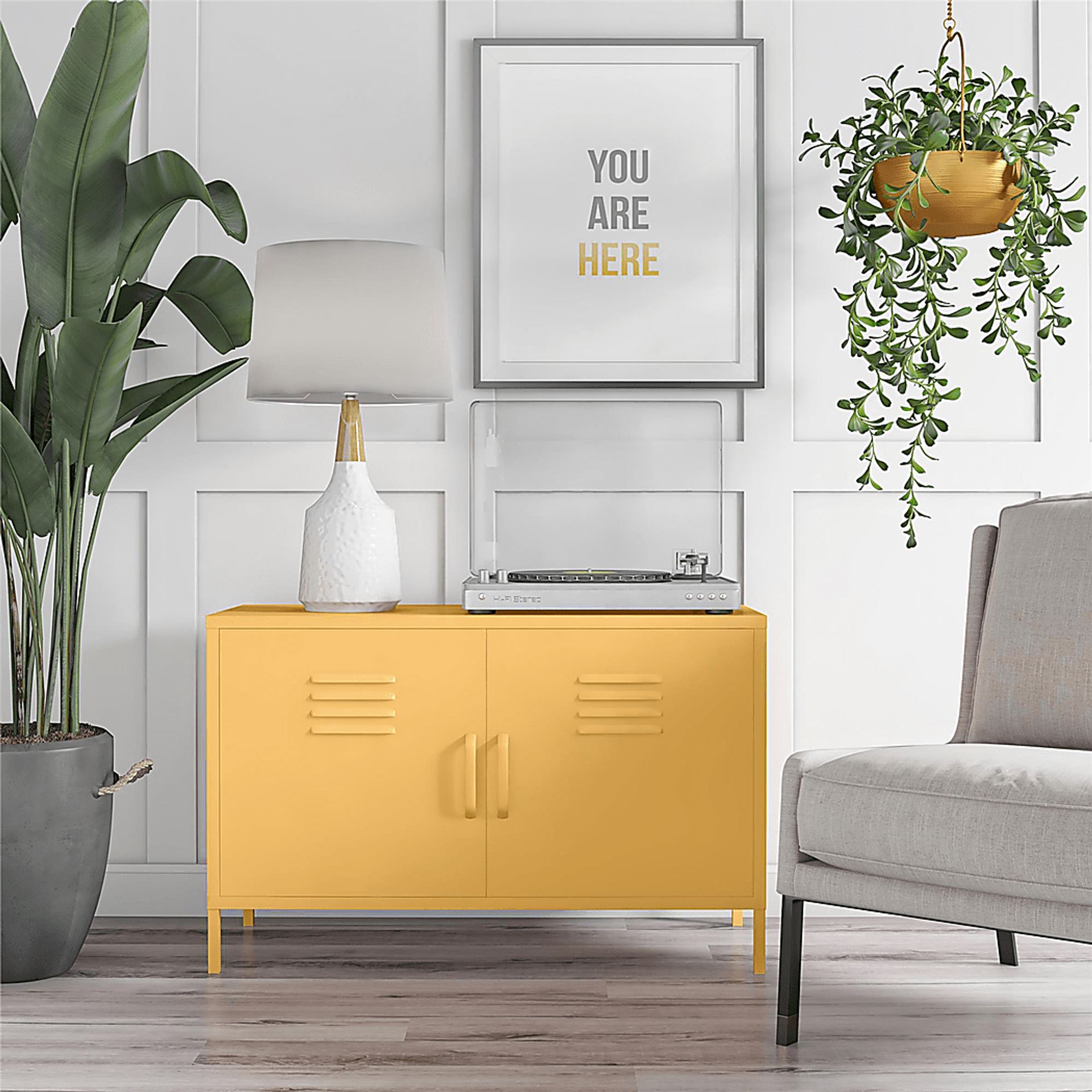 Kids Barhill Yellow Storage Locker - Image 7