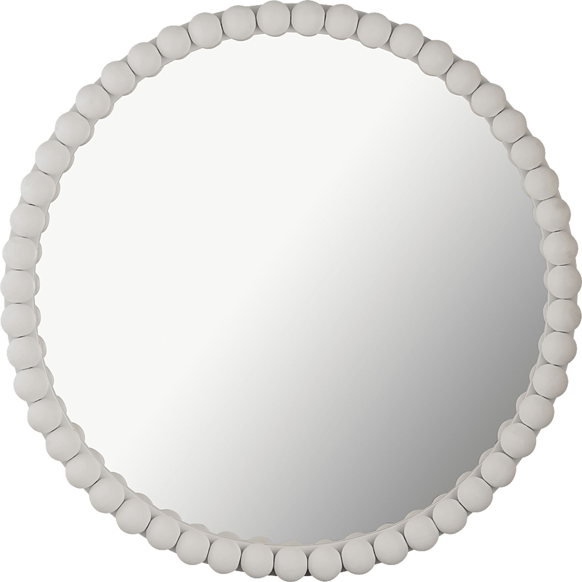 Kids Barlow Pearl White Mirror - Image 1