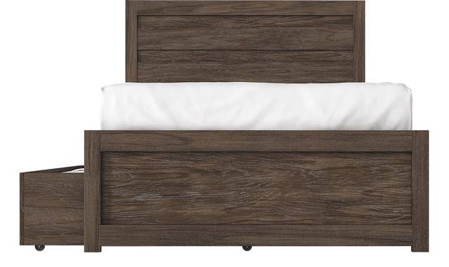 Kids Barringer Place Brown Cherry 3 Pc Full Panel Bed - Thumbnail - Image 4