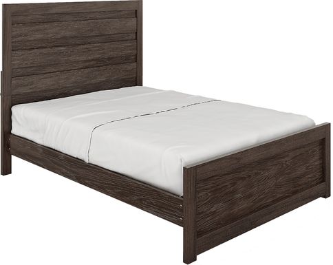 Kids Barringer Place Brown Cherry 3 Pc Full Panel Bed