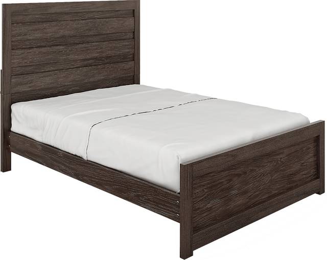 Kids Barringer Place Brown Cherry 3 Pc Full Panel Bed - Thumbnail - Image 1