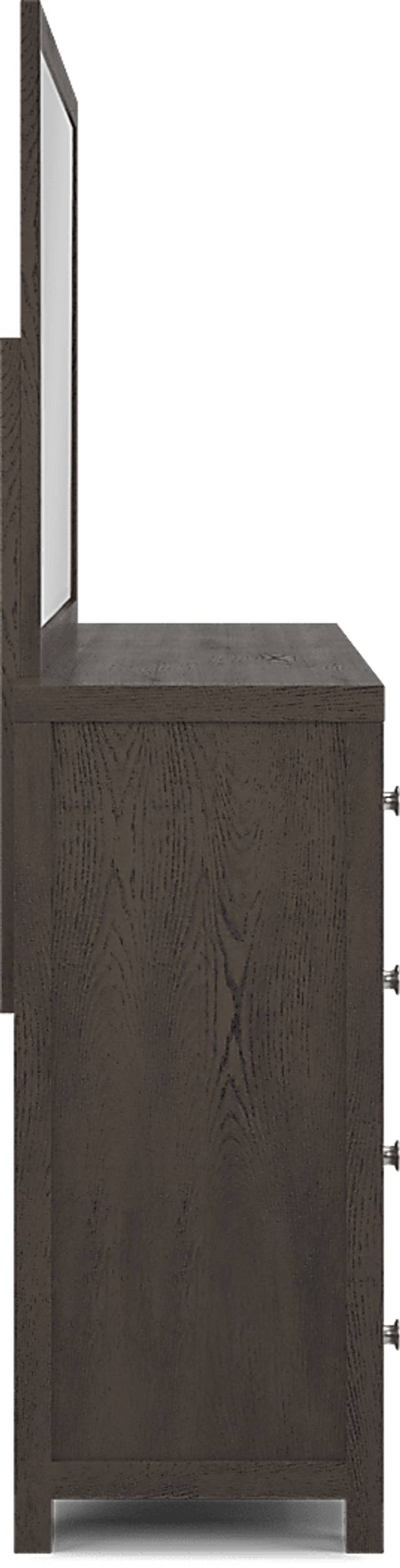 Kids Barringer Place Brown Cherry Dresser & Mirror Set - Thumbnail - Image 3