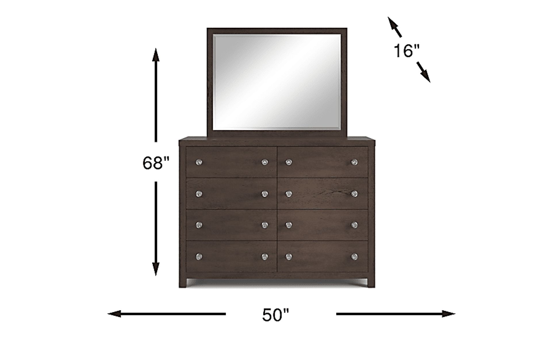Dimension Image. Please refer to the Dimension Tab on this page for dimension details.