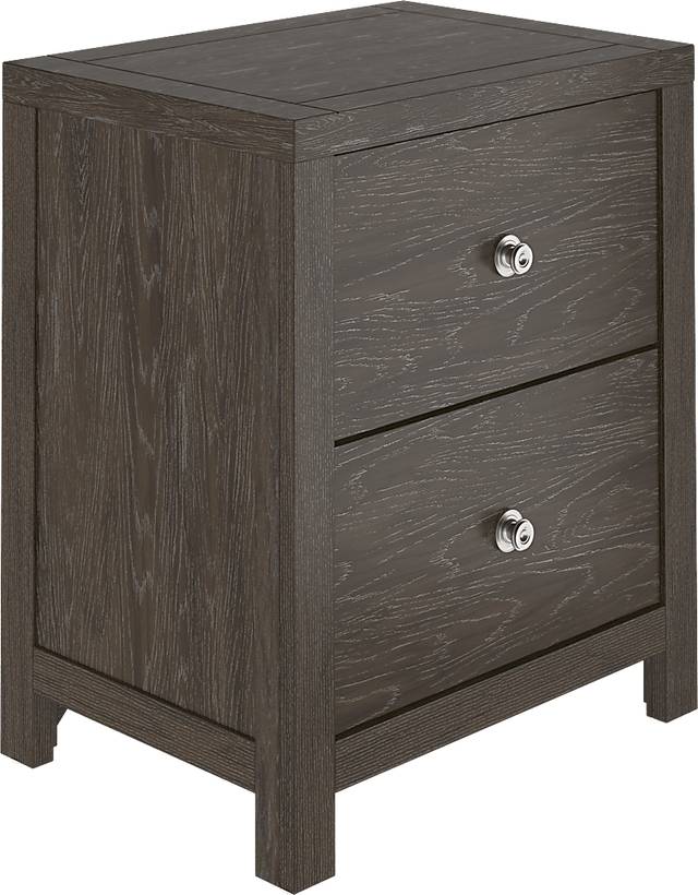 Kids Barringer Place Brown Cherry Nightstand - Thumbnail - Image 2