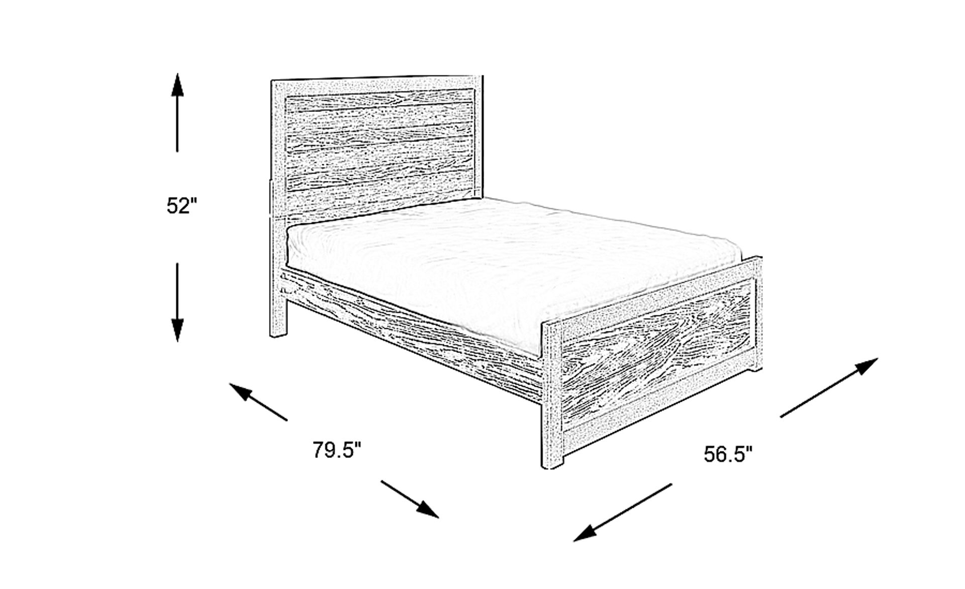 Dimension Image. Please refer to the Dimension Tab on this page for dimension details.