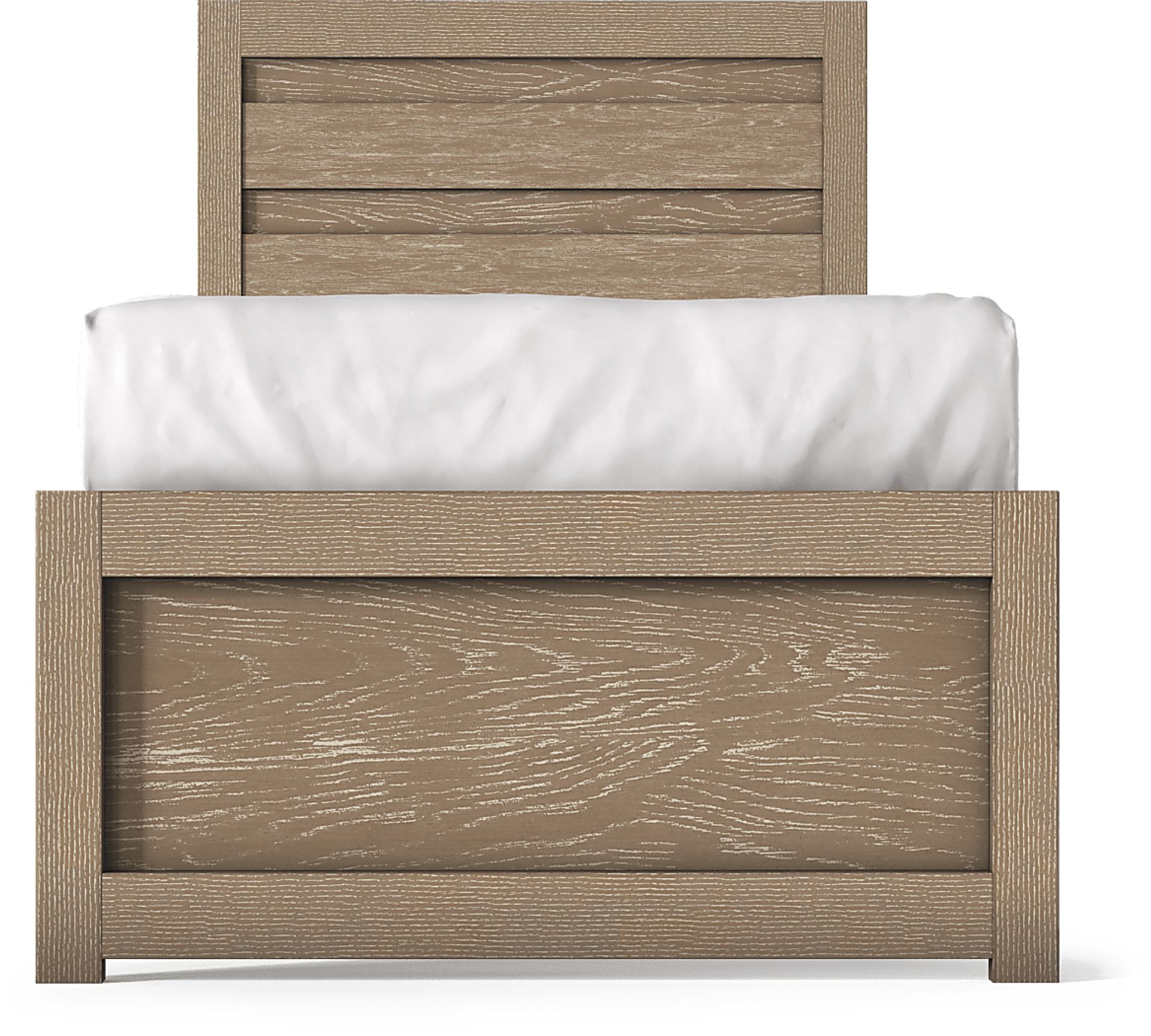 Kids Barringer Place Gray 3 Pc Twin Panel Bed - Image 2