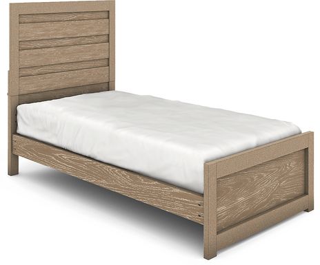 Kids Barringer Place Gray 3 Pc Twin Panel Bed