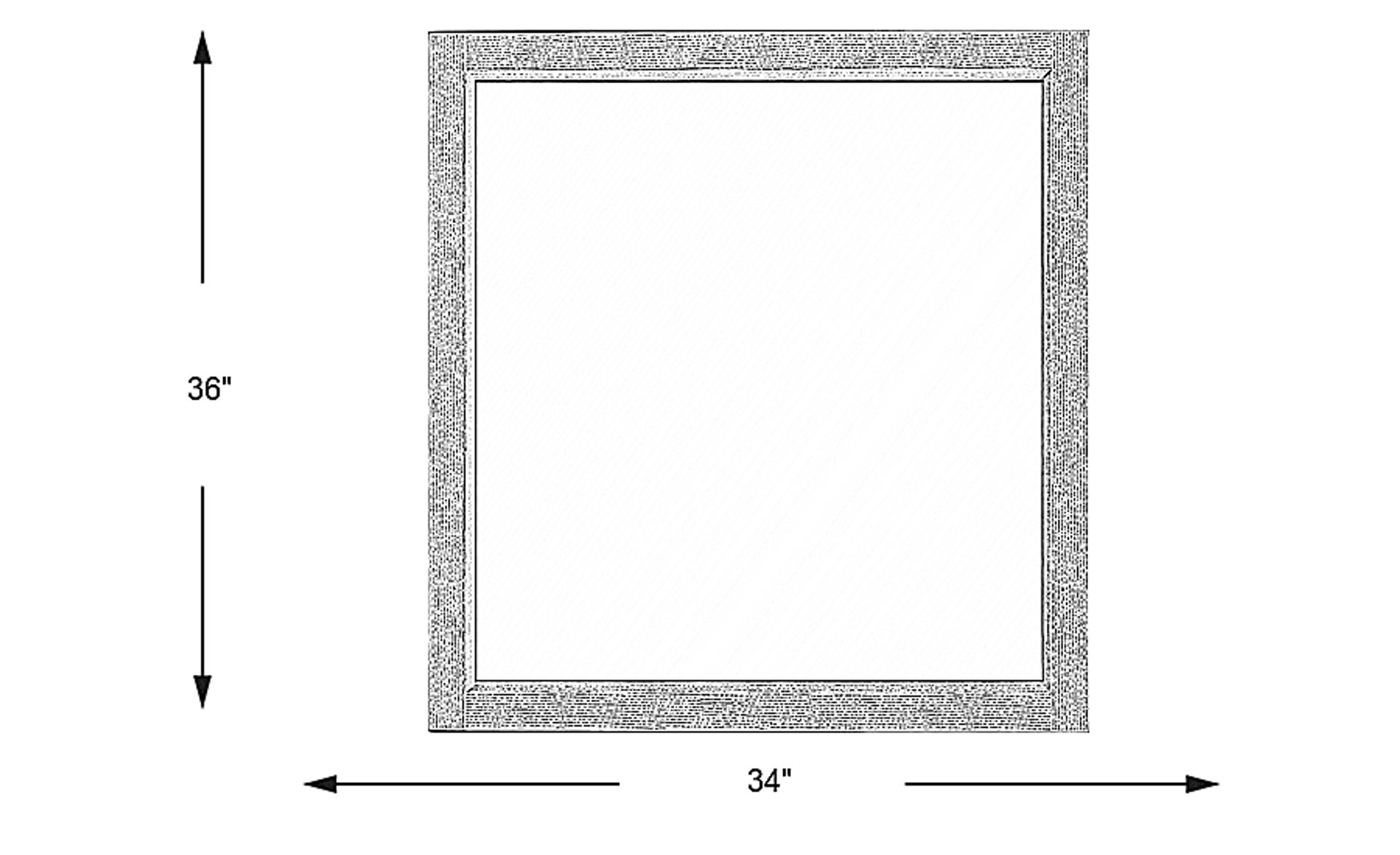 Dimension Image. Please refer to the Dimension Tab on this page for dimension details.