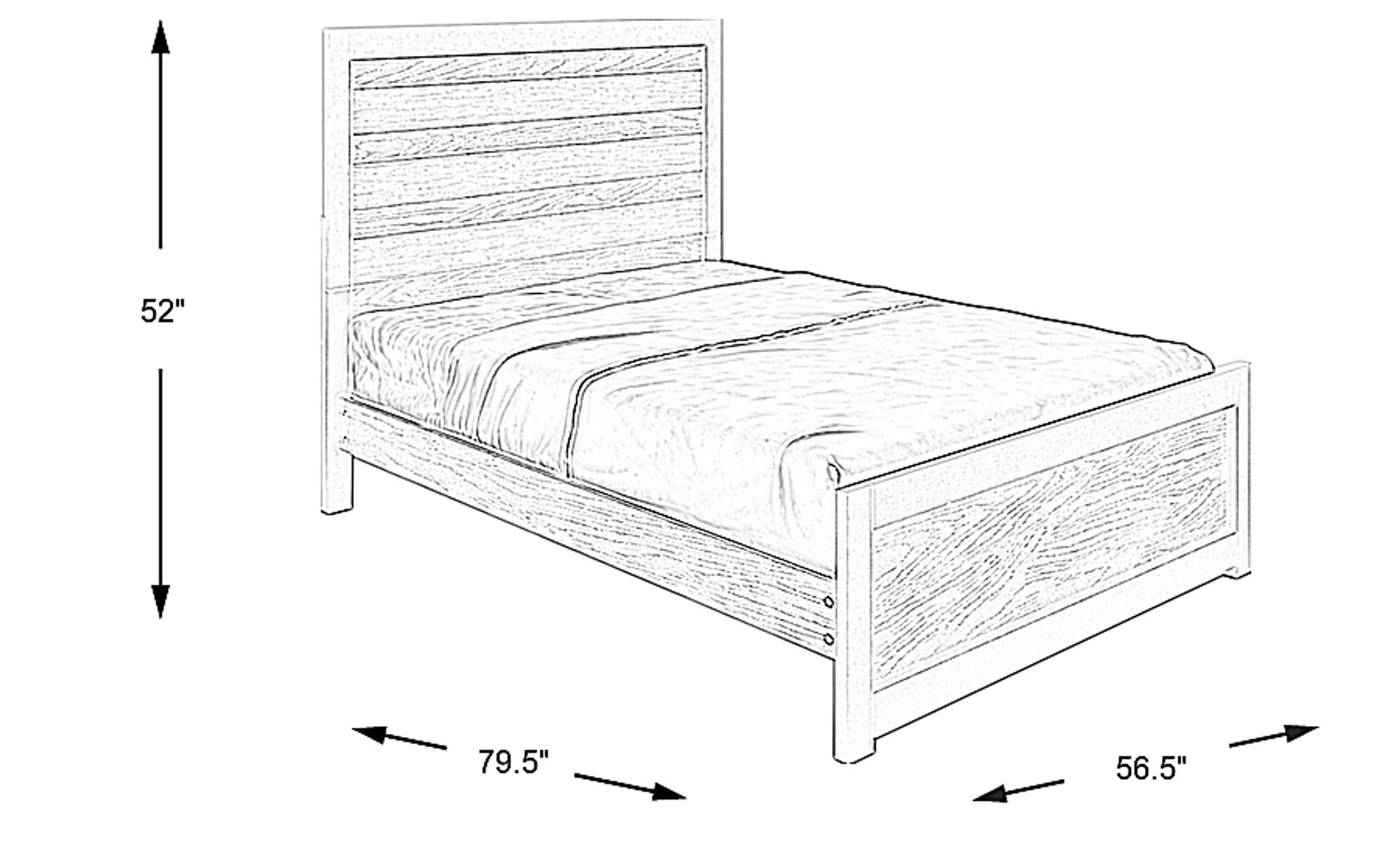 Dimension Image. Please refer to the Dimension Tab on this page for dimension details.