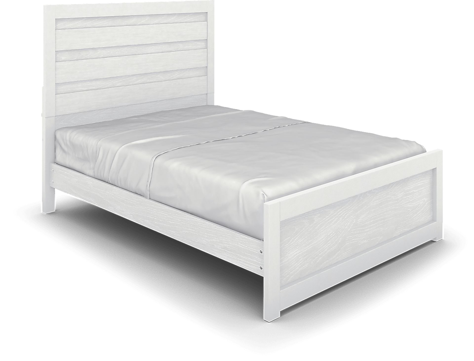 Kids Barringer Place White 3 Pc Full Panel Bed - Image 1