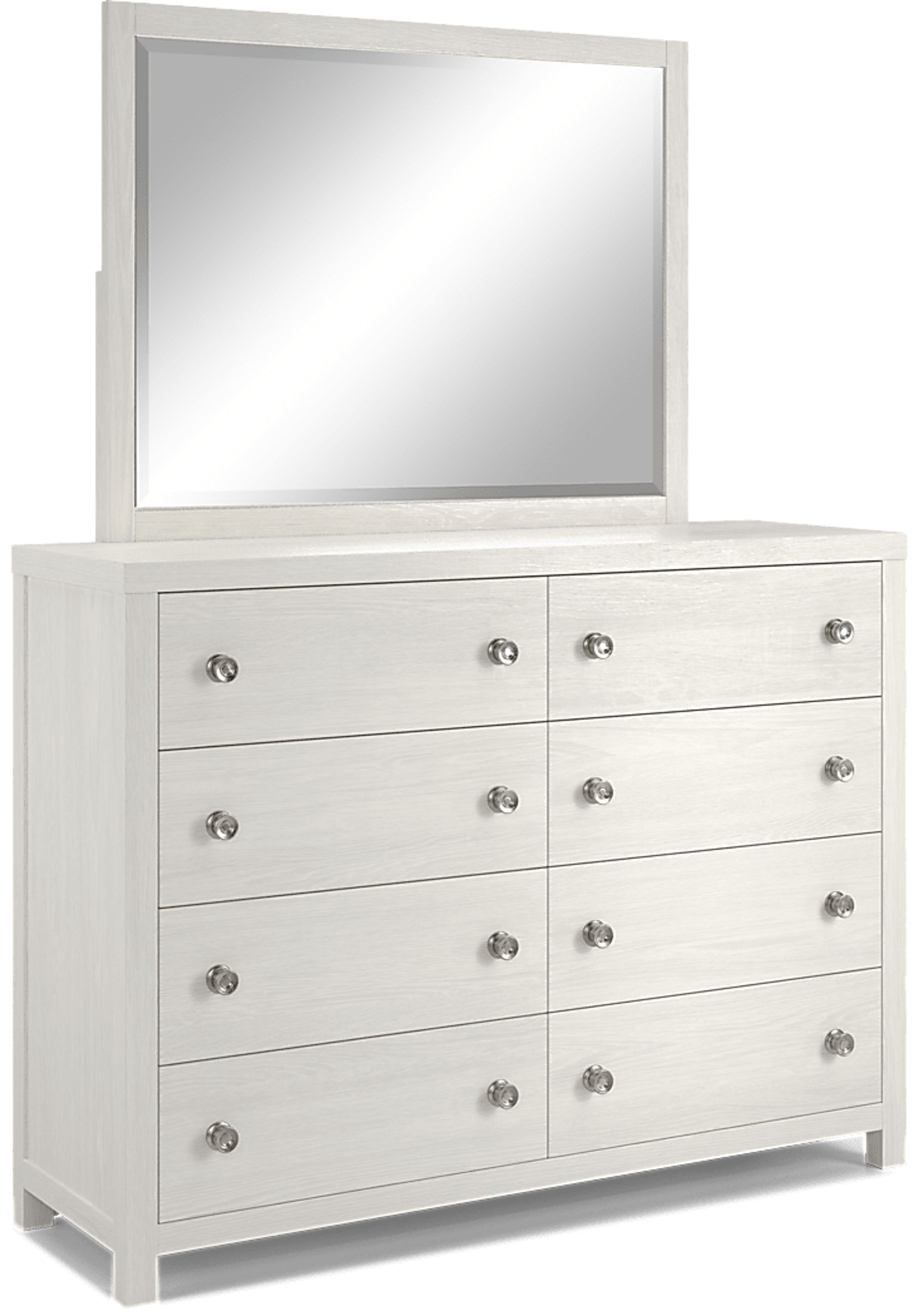 Kids Barringer Place White Dresser & Mirror Set - Image 2