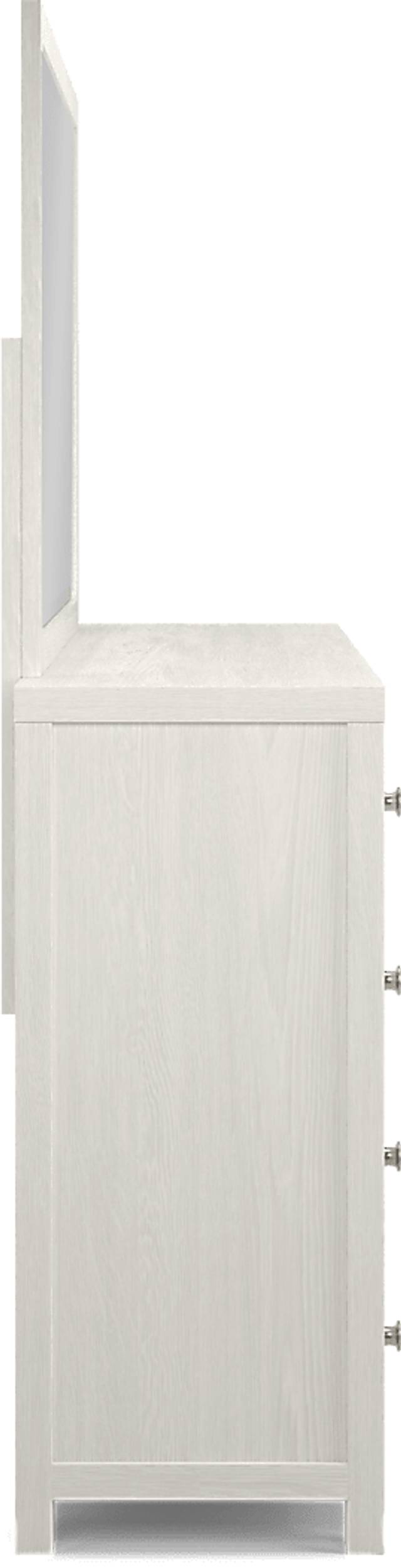 Kids Barringer Place White Dresser & Mirror Set - Thumbnail - Image 3