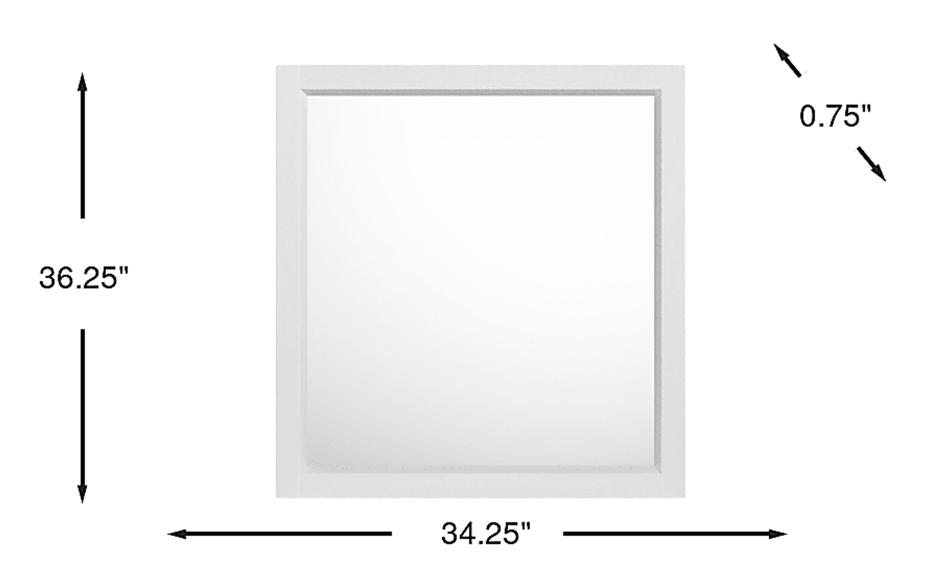 Dimension Image. Please refer to the Dimension Tab on this page for dimension details.