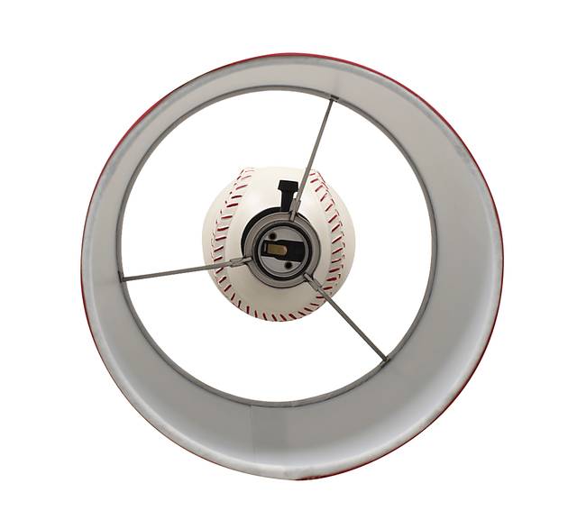 Kids Baseball First White Lamp - Thumbnail - Image 5