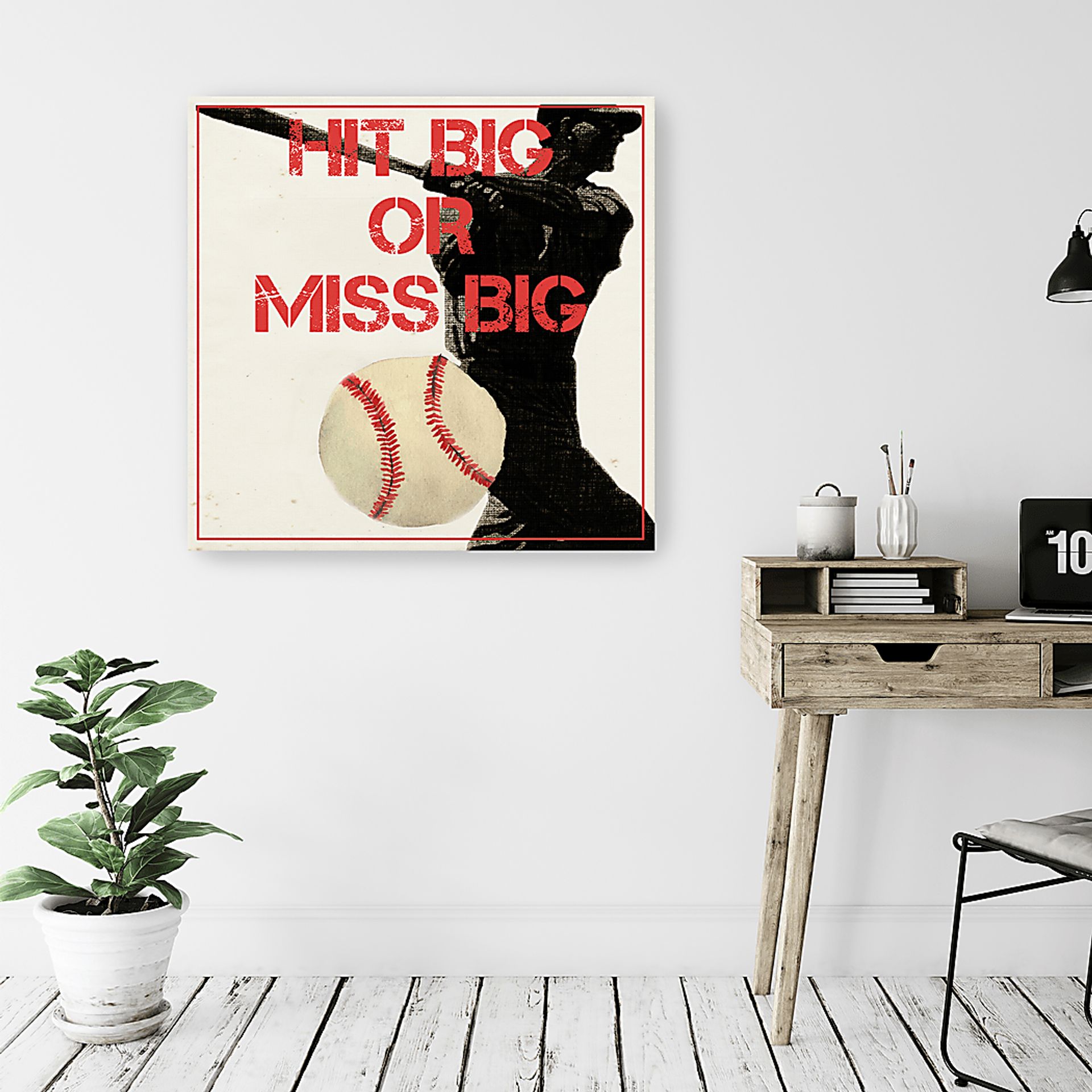 Kids Baseball Glory White Artwork - Image 2