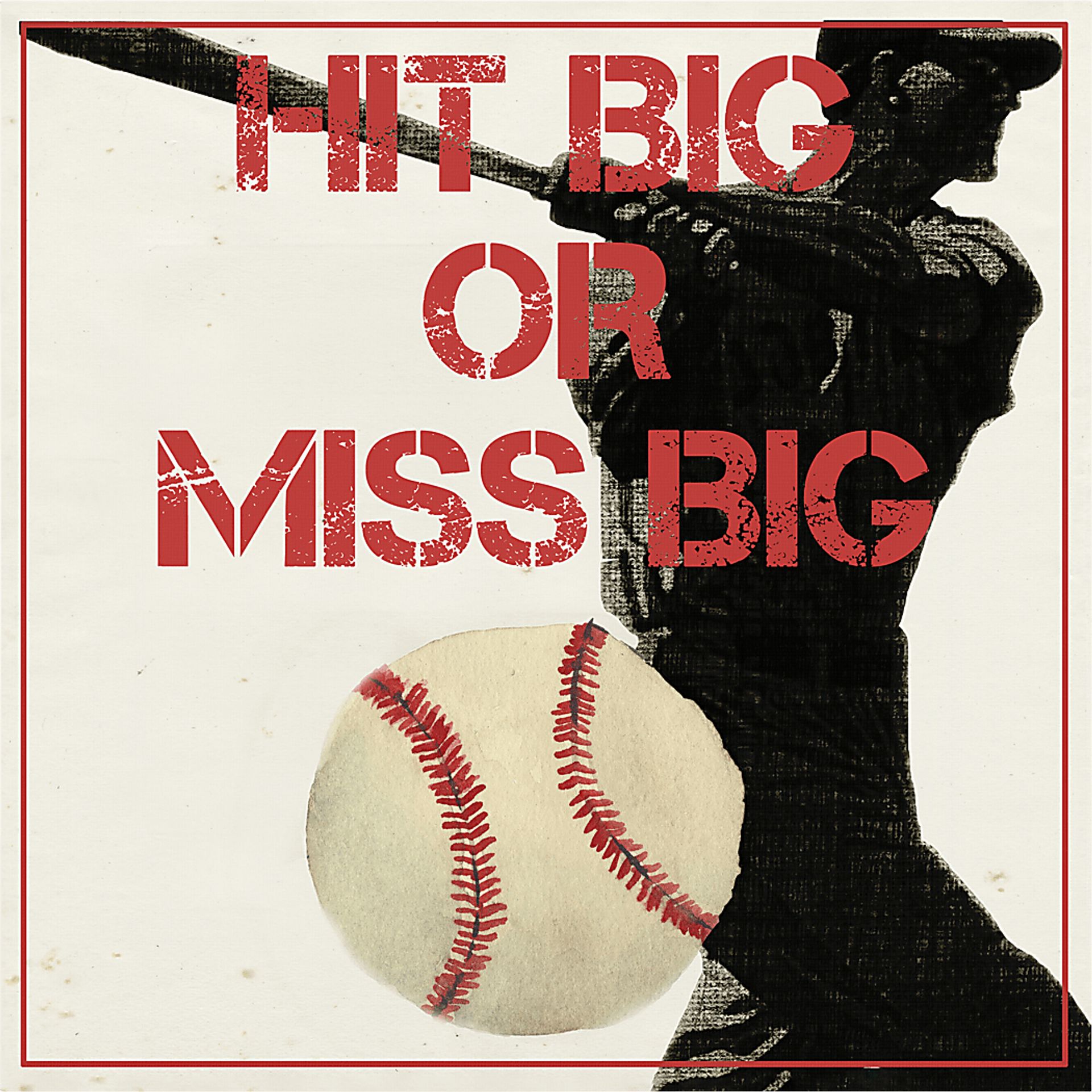 Kids Baseball Glory White Artwork - Image 1