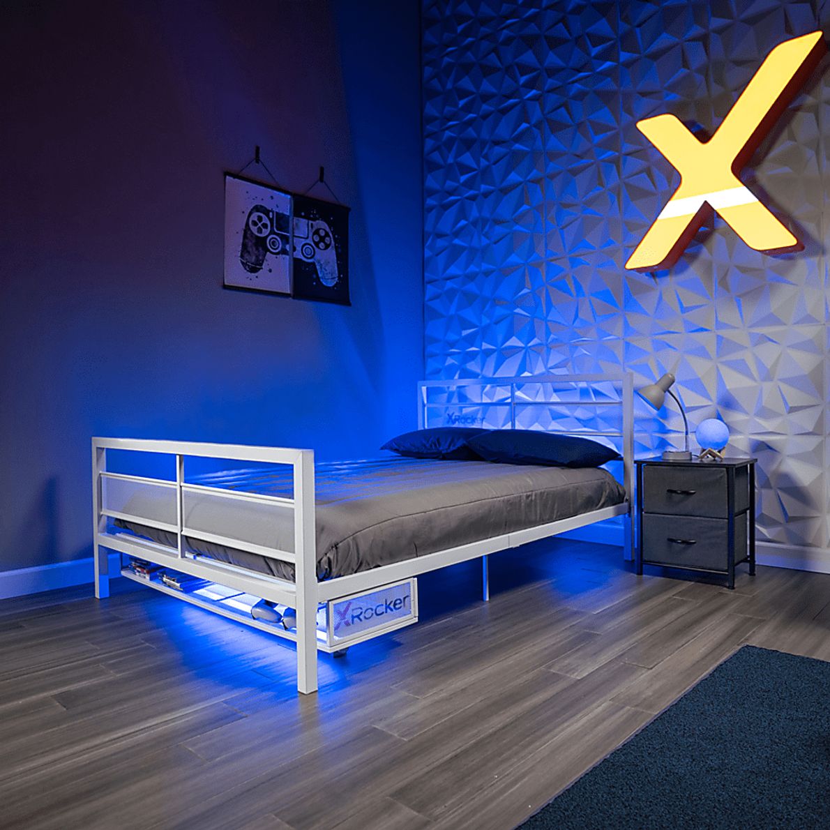 Kids Basecamp White Gaming Bed Rooms To Go