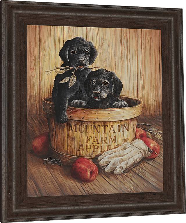 Kids Basket of Happiness Beige Artwork - Thumbnail - Image 1