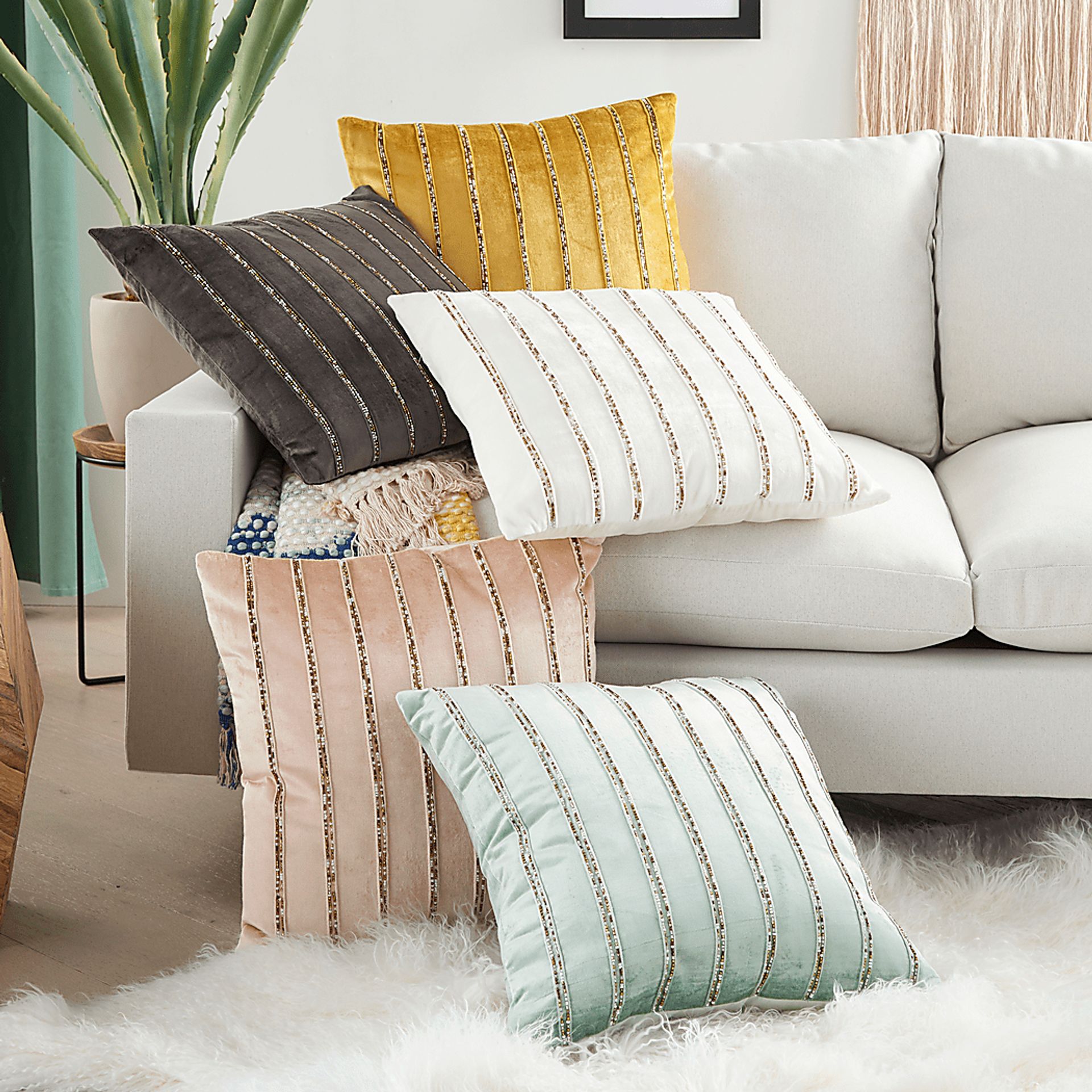 Kids Bassanio Blush Accent Pillow - Image 4