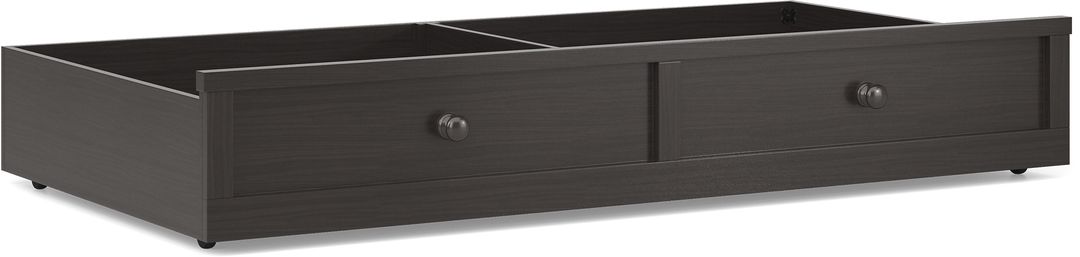 Kids Batter Up Charcoal Twin Storage Trundle