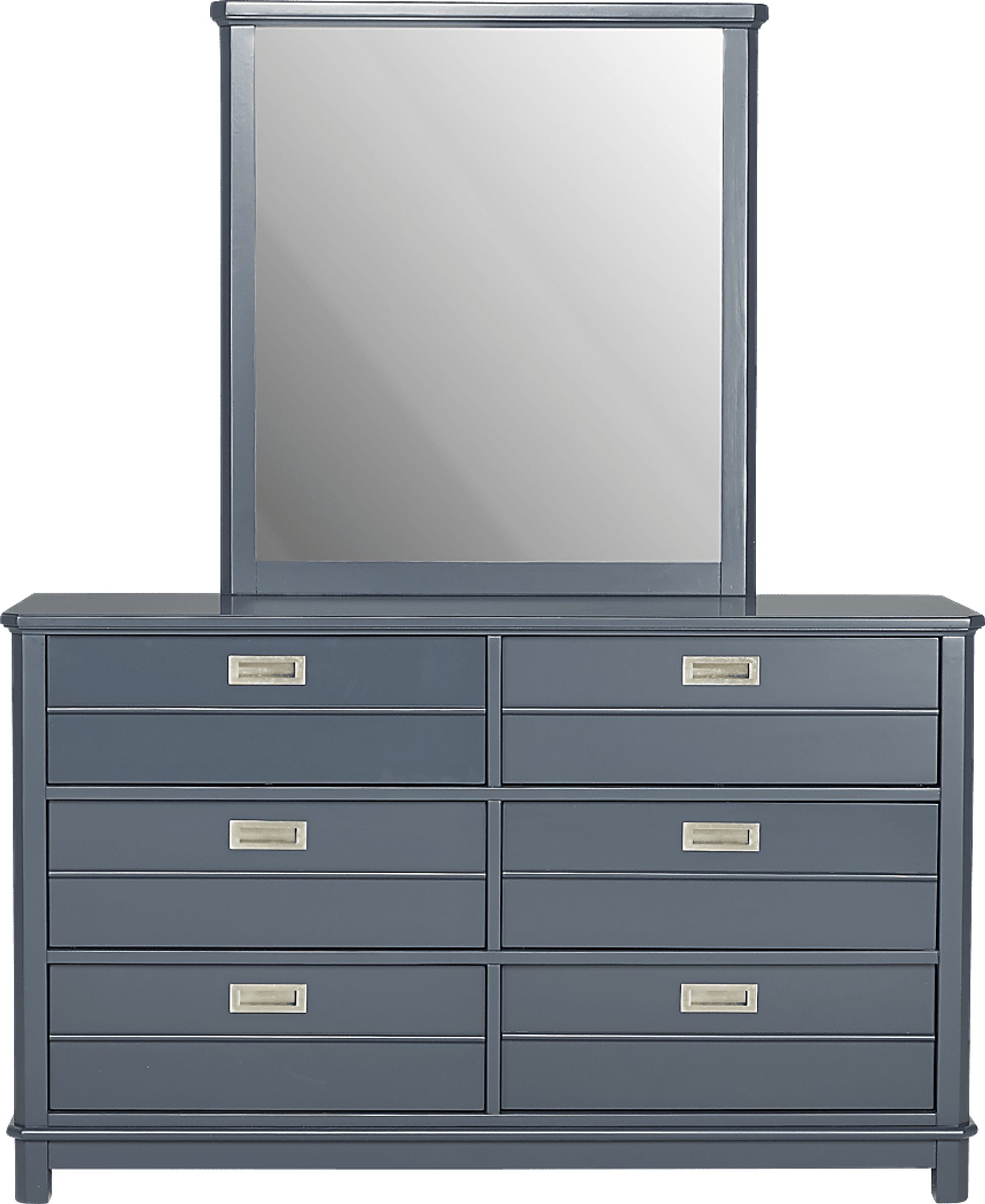Kids Bay Street Blue Dresser & Mirror Set - Image 1
