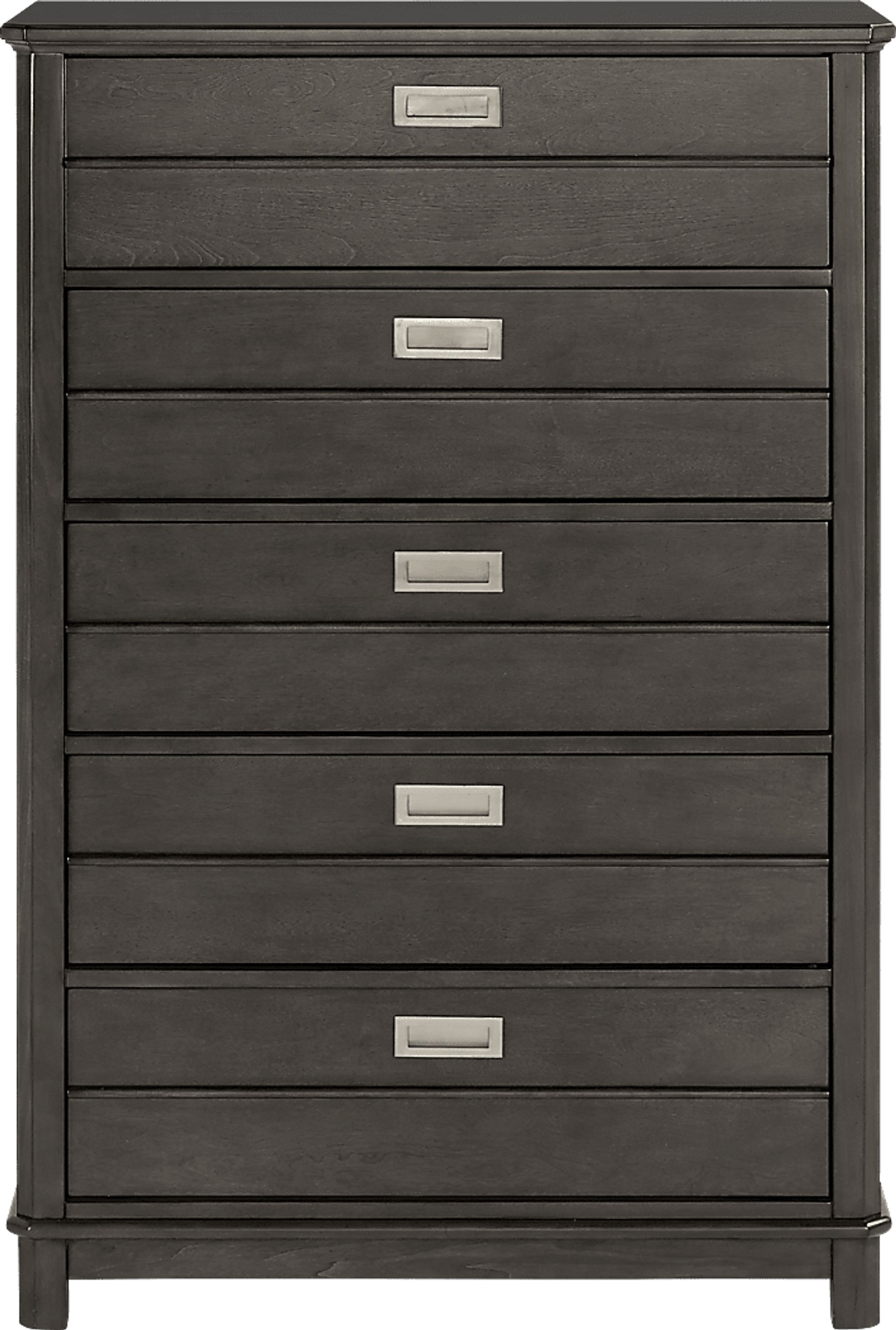 Kids Bay Street Charcoal 5 Pc Twin Panel Bedroom - Image 4