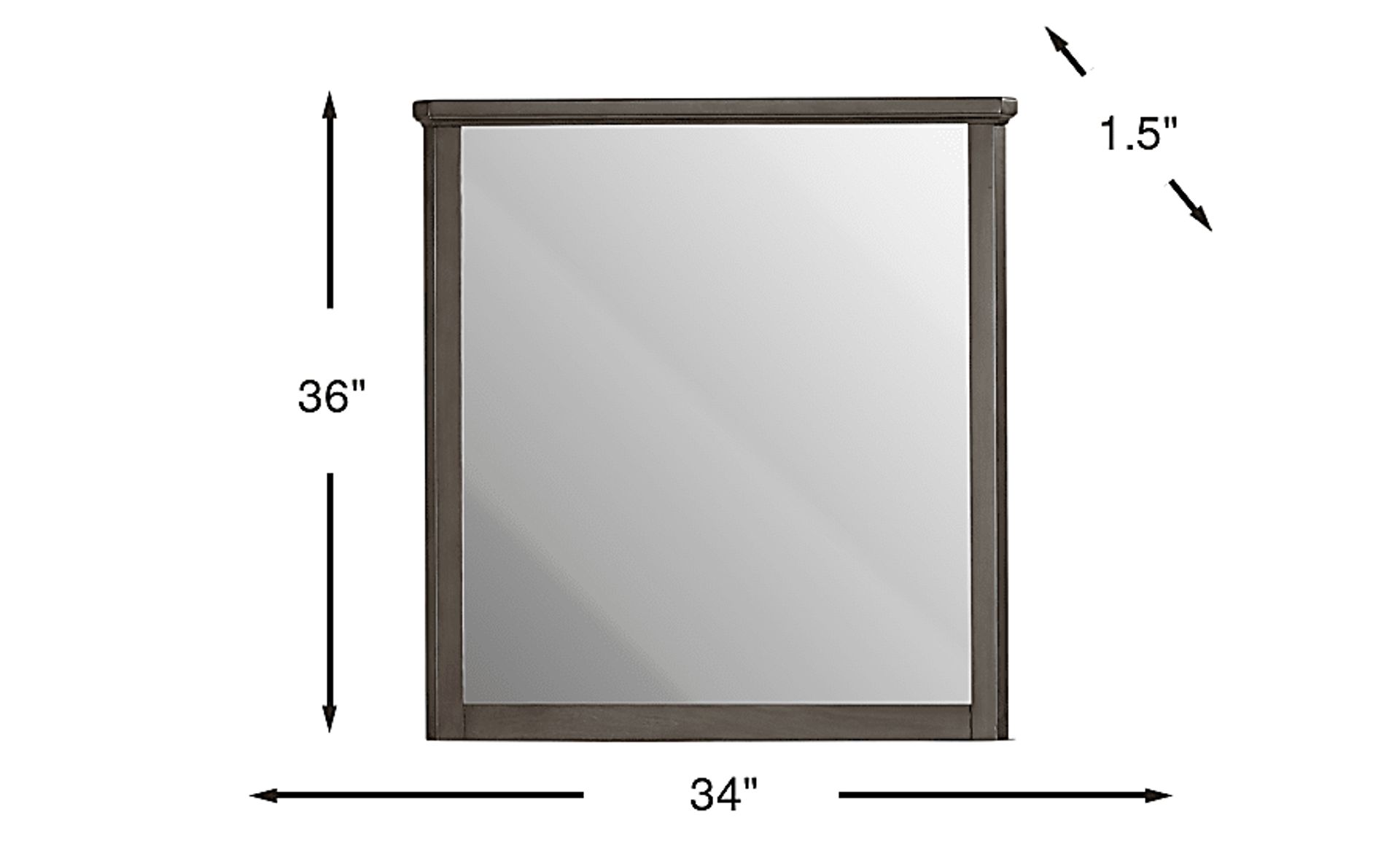 Dimension Image. Please refer to the Dimension Tab on this page for dimension details.