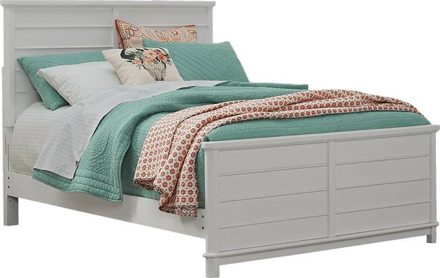 Kids Bay Street White 6 Pc Full Panel Bedroom - Thumbnail - Image 2