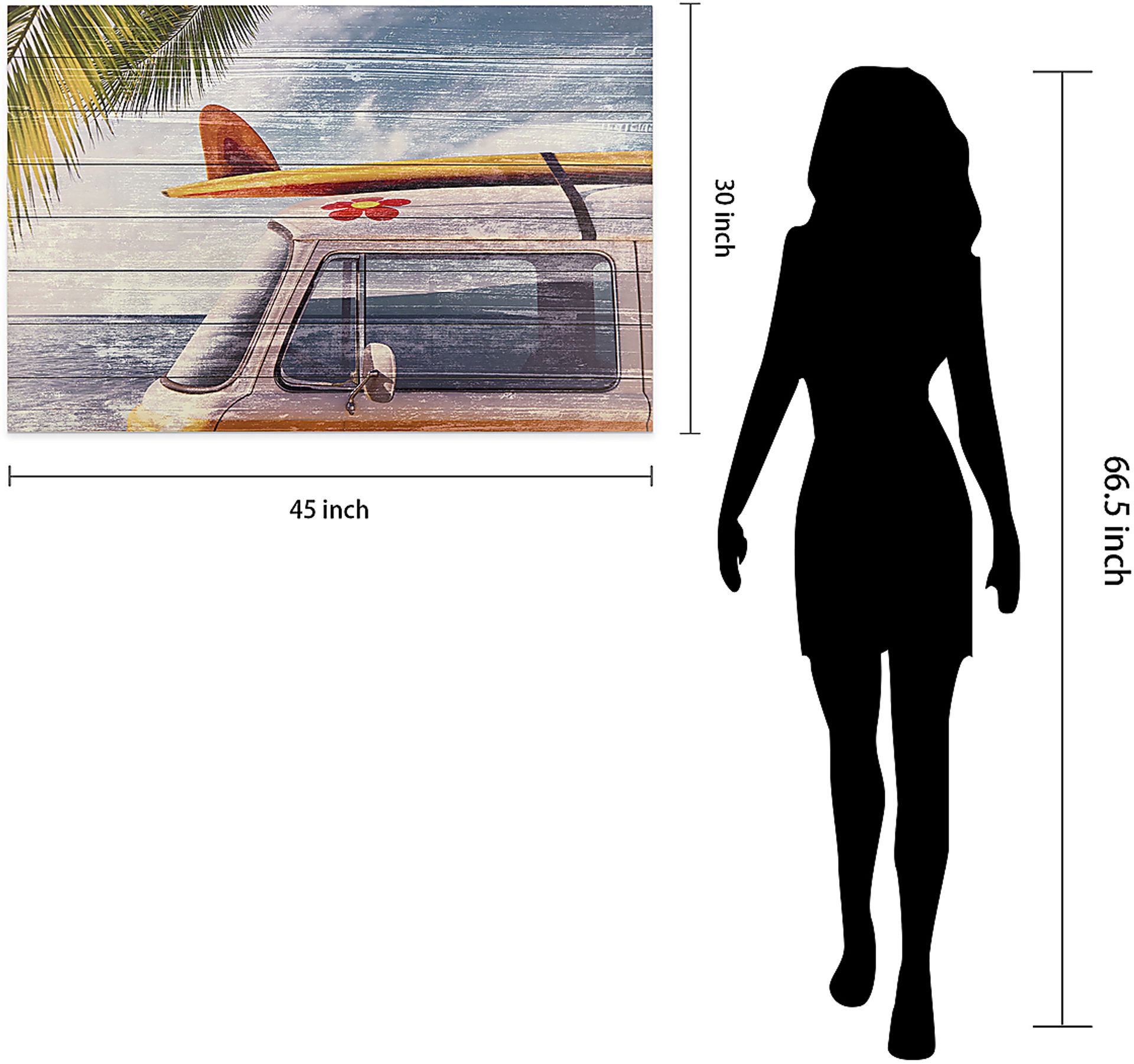 Kids Beach Getaway Blue Wall Art - Image 8