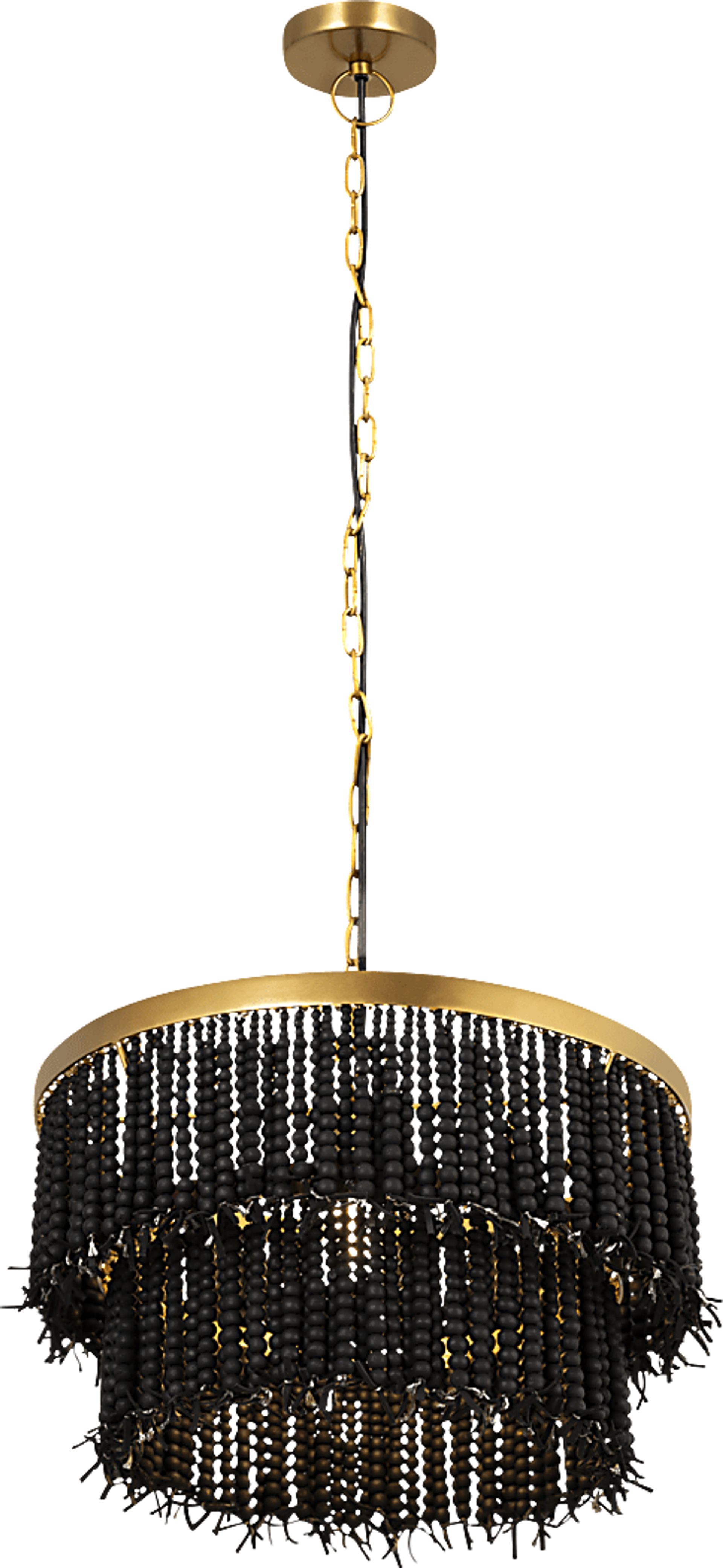Kids Beadney Black Chandelier - Image 3