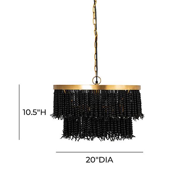 Kids Beadney Black Chandelier - Thumbnail - Image 6