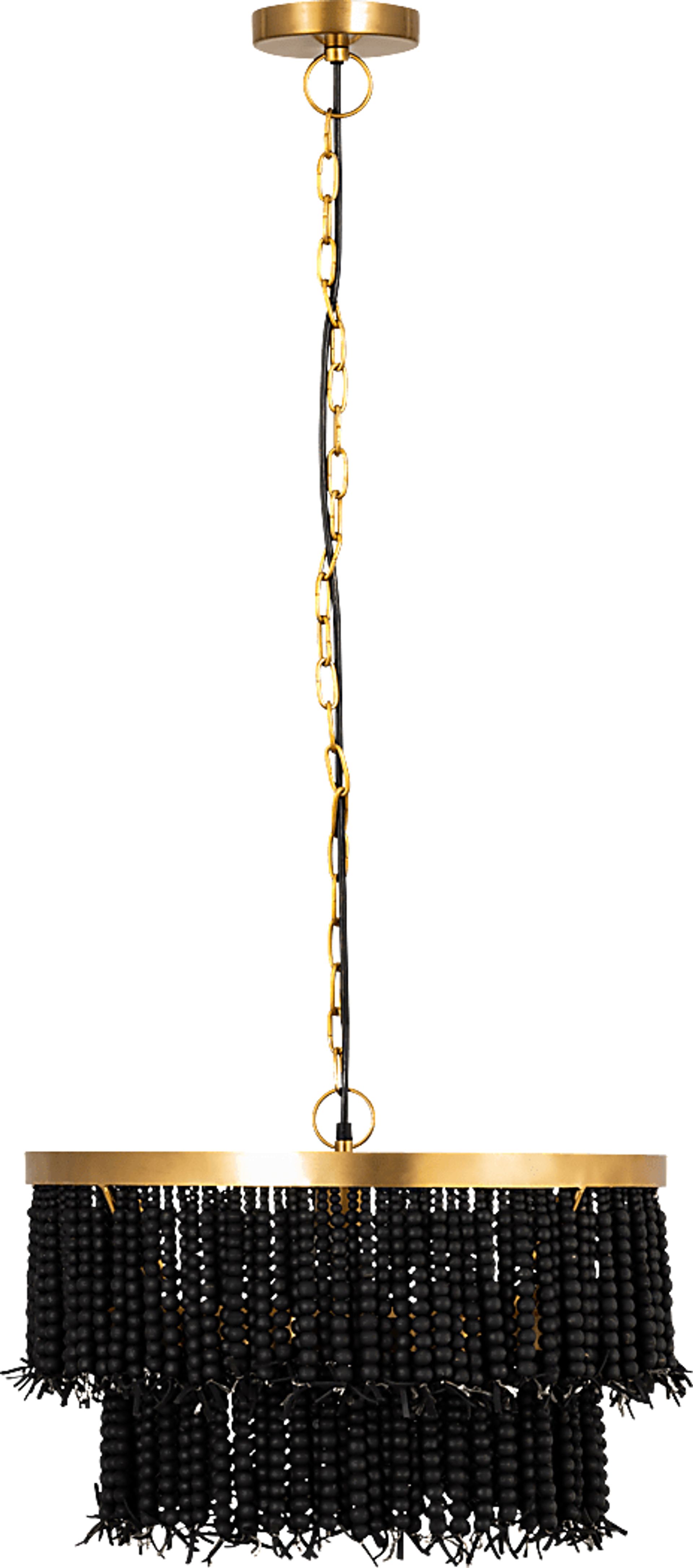 Kids Beadney Black Chandelier - Image 1