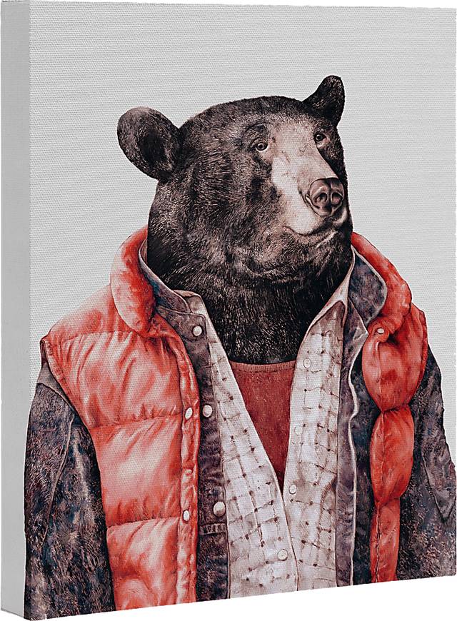 Kids Beary Cool White Artwork - Thumbnail - Image 1