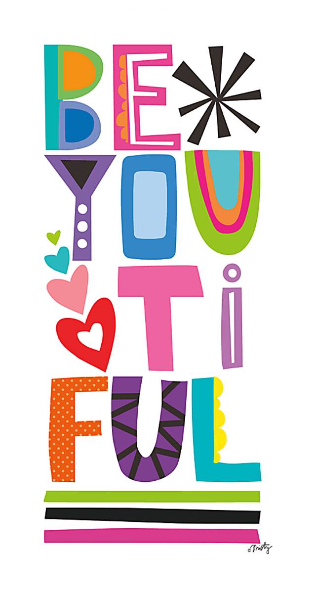 Kids Beauty Frutty White Artwork - Thumbnail - Image 1