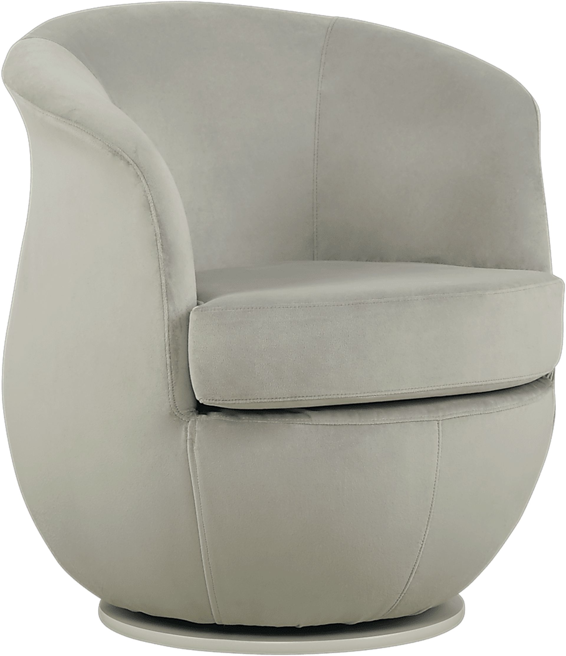 Kids Bella Rose Dove Swivel Chair - Image 1