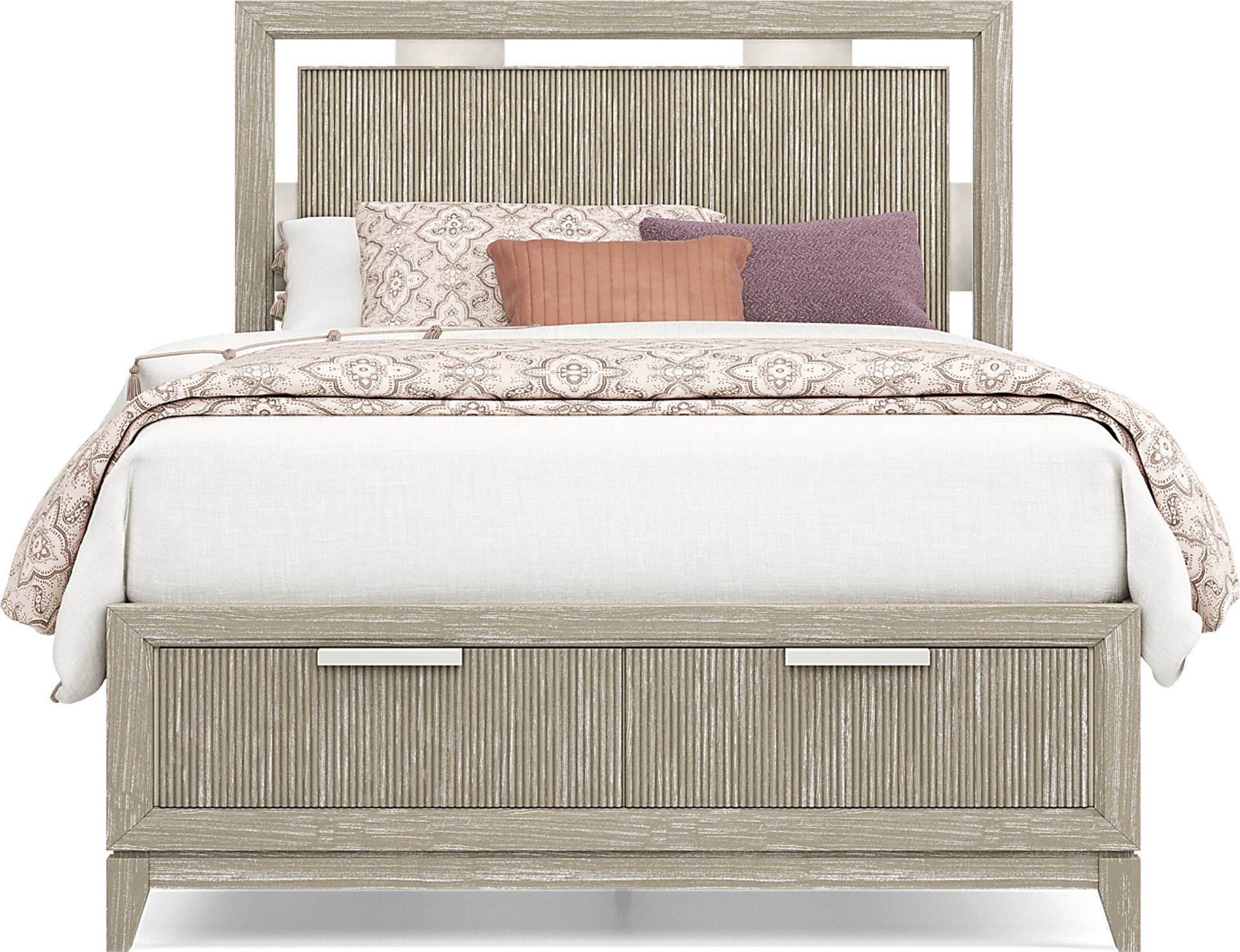 Kids Bellante Jr. 3 Pc Linen Full Storage Bed - Image 3
